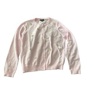 Lord & Taylor Floral Cardigan